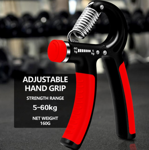 Hand Grip Strength Power Trainer Gripper Strengthener Adjustable Gym