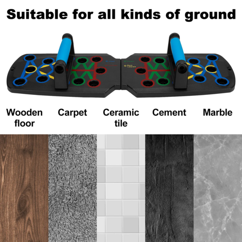 28 in 1 Push Up Rack Board System Fitness Workout Train Home Gym