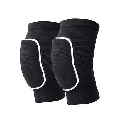 Non-Slip Knee Brace Soft Knee Pads Breathable Knee Compression Sleeve for Dance Wrestling Volleyball Basketball Running Football Jogging Cycling Arthritis Relief Meniscus Tear for Women Men Black(M)