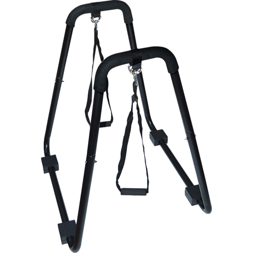 Heavy Duty Body Press Core Bars Push Up Home Gym Parallette Stand