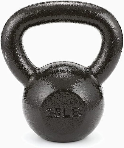 Kettlebell for Home Gym & Workout Fitness Training (4 Kg, Black)